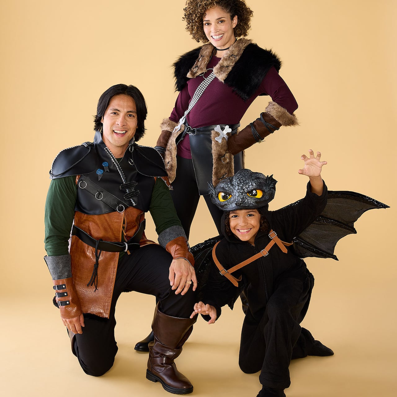 Viking Warrior Couple Costume